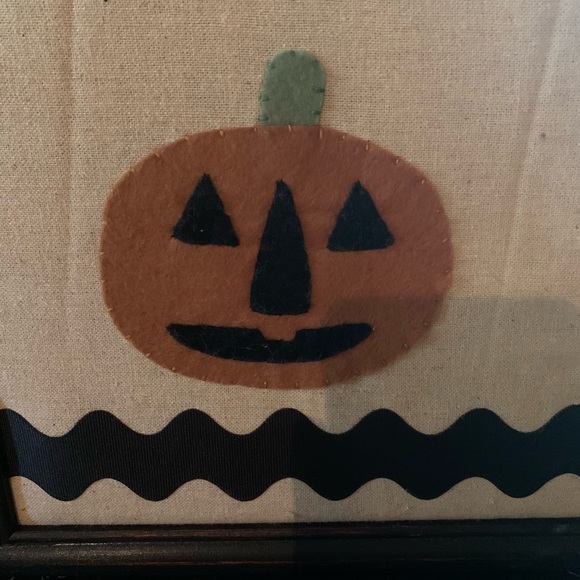 Happy Halloween Cloth Framed Print - Picture 3 of 8